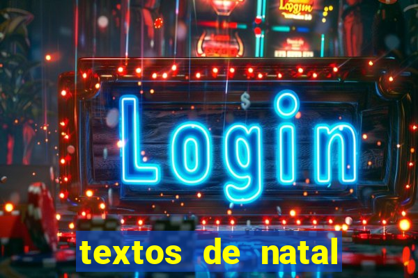 textos de natal para leitura